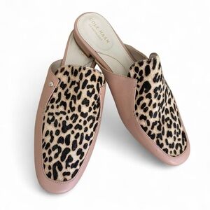 Cole Haan Women's Mules in Leopard and Pink